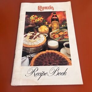 Vintage 1986 Kahlua Recipe Book Cocktails Desserts Entrees‎ Promotional Booklet